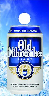 Corn Hole Graphic - Old Milwaukee Light Beer Can (Single Graphic)