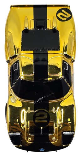AFX Ford GT40 MKII #2 Mirror Gold Chrome / Black Edition AFX Ford GT40 MKII #2 Mirror Gold Chrome / Black Edition