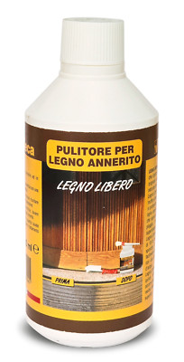 Legno Libero Veleca ML 500 Pulitore e Rigenerante per Legno Annerito