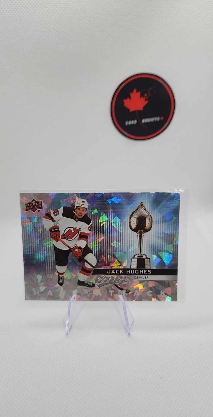 2021-22 Upper Deck MVP Hockey - HART ATTACK - Jack Hughes #HA-10 Devils