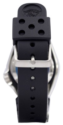 Pre-owned Seiko Automatic Diver Dark Blue Dial Day/date Rubber Strap Skx009k1 Mens Watch