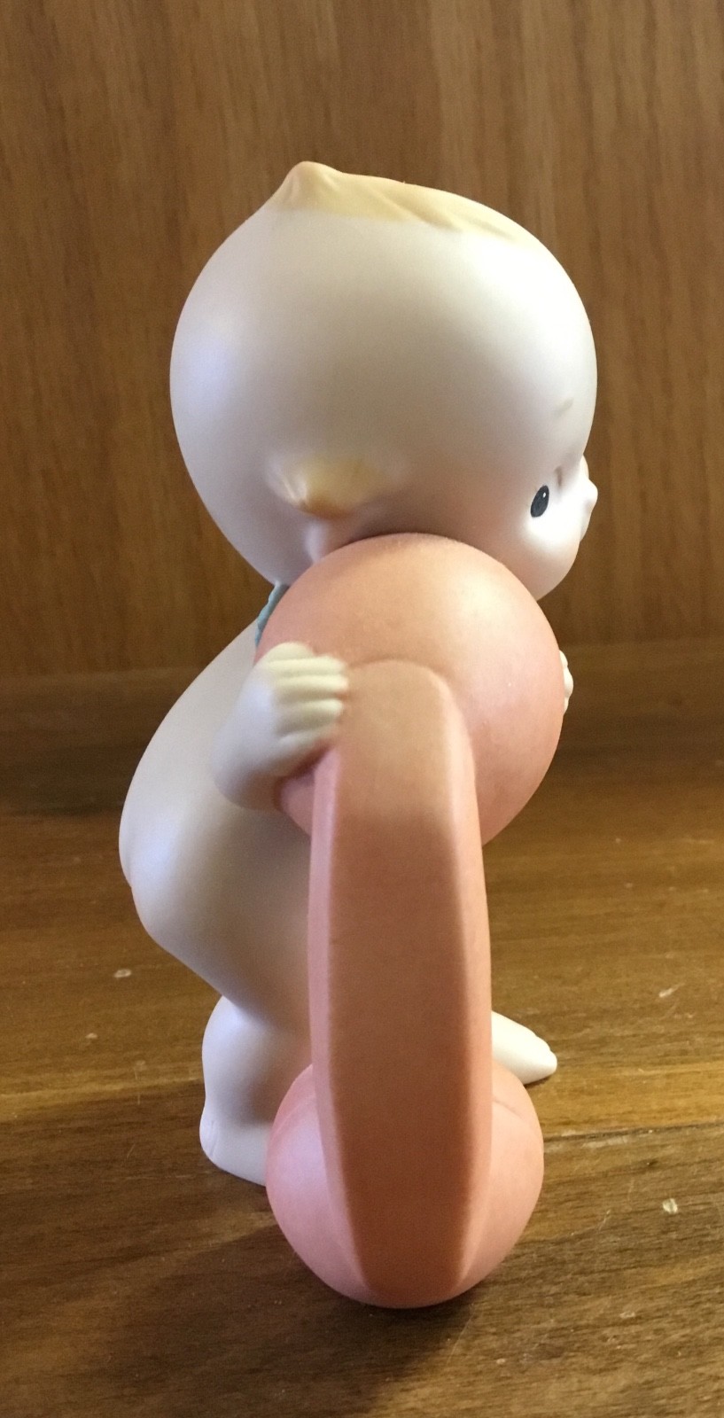 ROSE O'NEILL JESCO ENESCO KEWPIE FIGURINE 529028 w/ BABY TOY PHONE  W/BOX