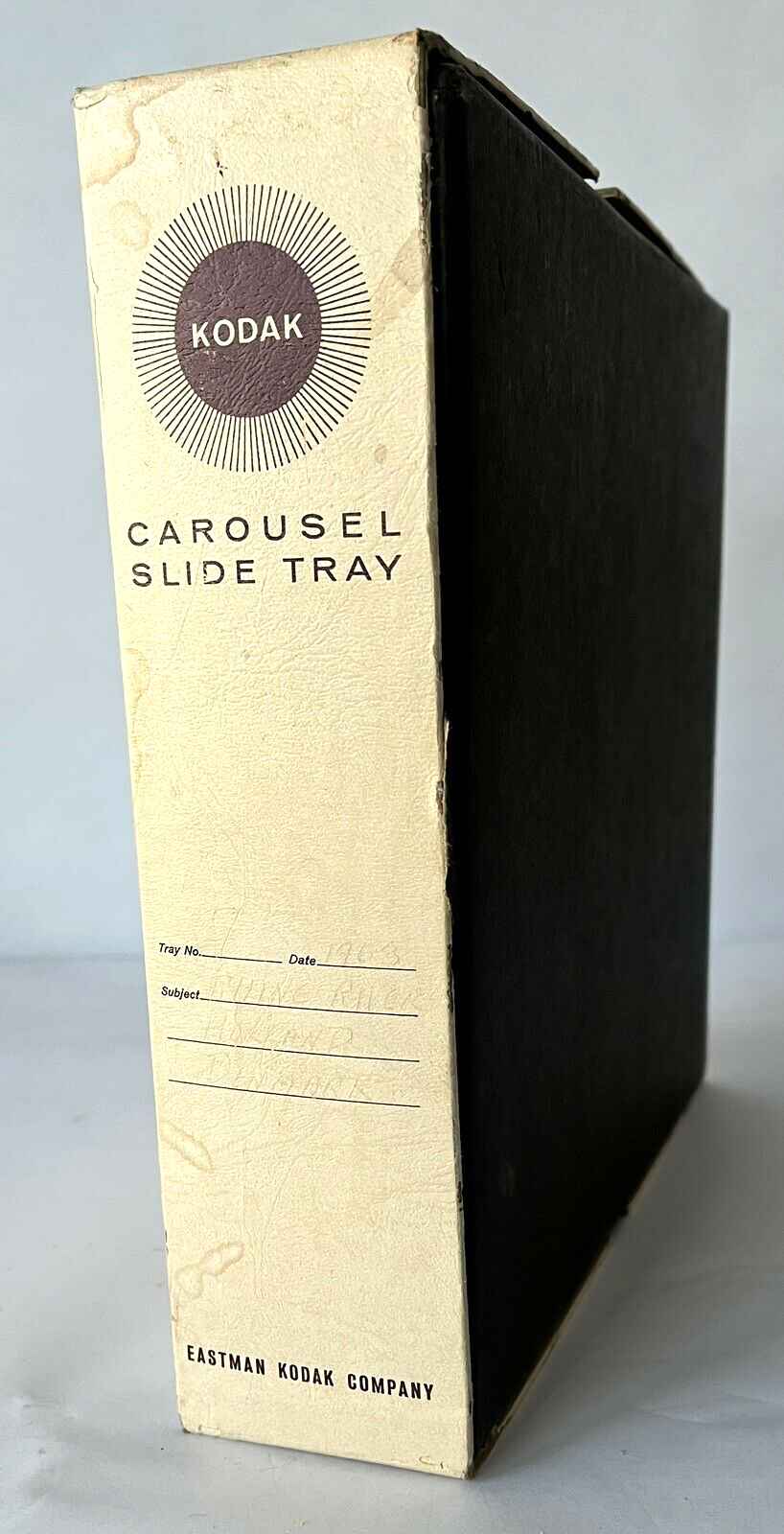 Kodak Carousel Empty Slide Tray 80 in Original Storage Box Vin...
