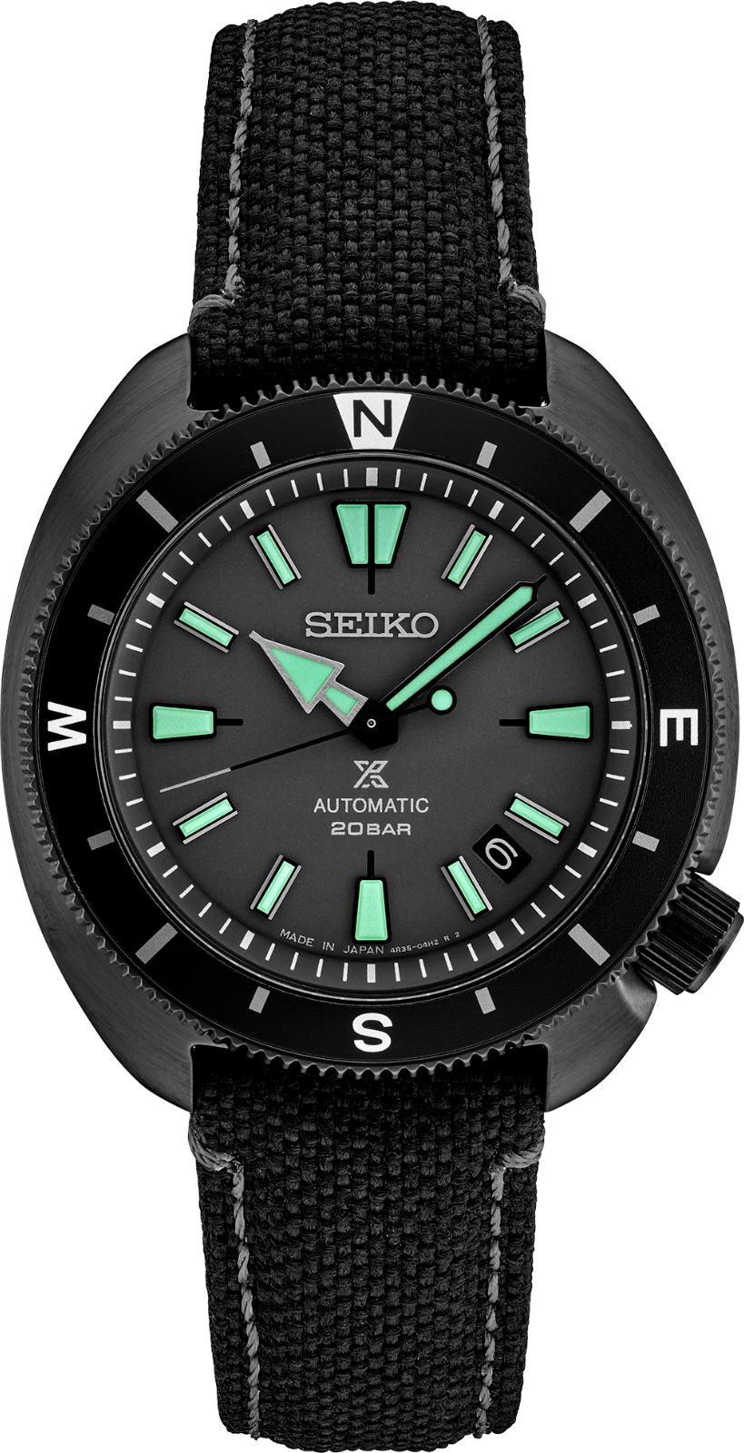 Pre-owned Seiko Men Prospex Field Master Blk Series Limited Edition Automatic Watch Srph99