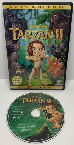 Tarzan II (DVD, 2005, Disney, OOP) Canadian | eBay