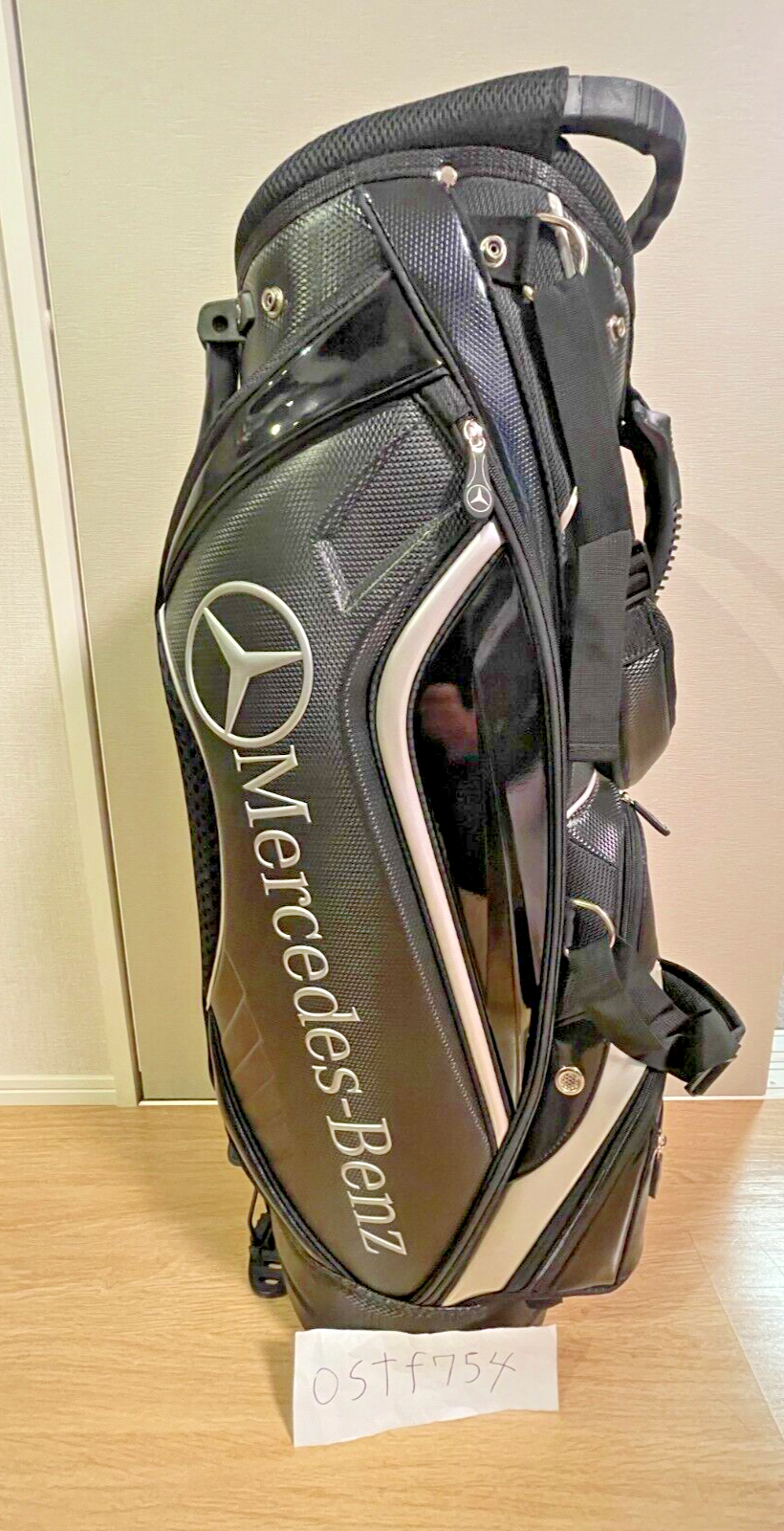 Mercedes-Benz ゴルフバッグ Mercedes-Benz Stand Golf Club Bag Caddie Caddy Black 9.0 For