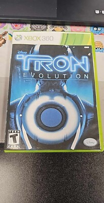 Tron: Evolution (Microsoft Xbox 360, 2010) (B40-41)