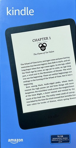 New Amazon Kindle 2022 11th gen 16GB Ad-free version Denim