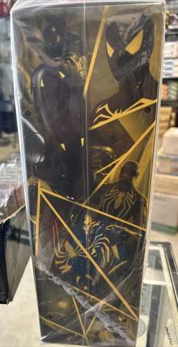 Hot Toys PS4 Spider-Man Anti Ock Black Suit 1:6 Figure VGM44 NEW Non-Deluxe Ver.