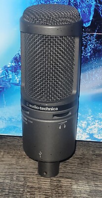 Audio-Technica AT2020 USB Cardioid Condenser Microphone No Stand or Cable- WORKS
