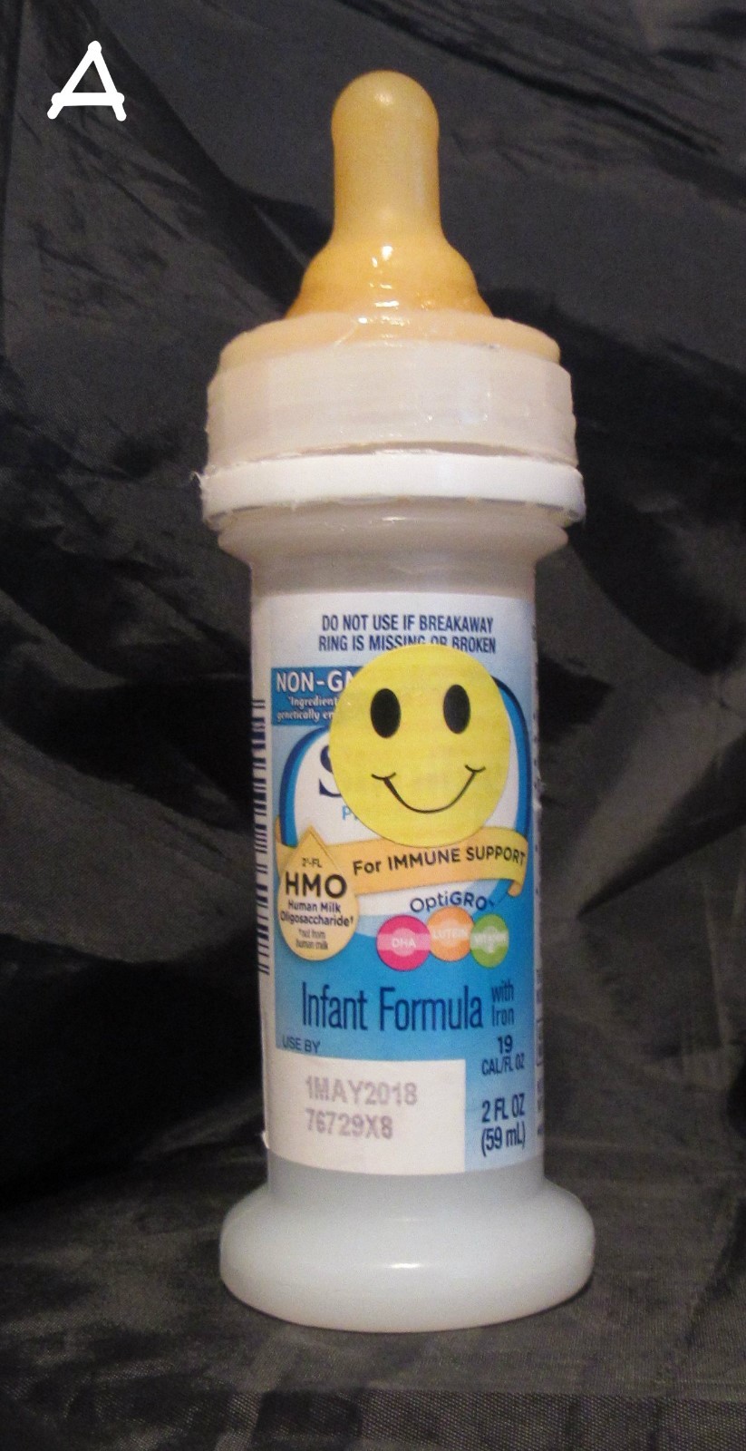 Reborn baby doll 2 oz fake hospital formula bottle photo prop OOAK Ready to ship