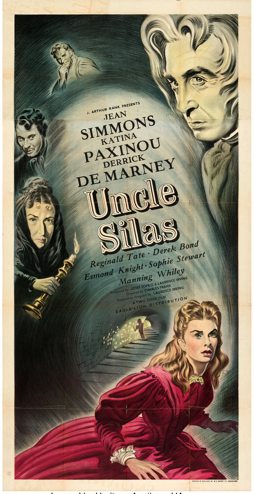 Uncle Silas (1947) Mystery Jean Simmons DVD Public domain