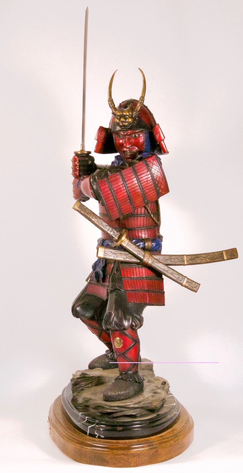 The Last Samurai - Bronze Sculpture by Barry Stein