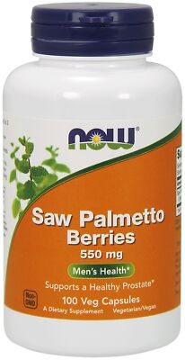 Now Foods Saw Palmetto Berry 550 мг 100 капсул