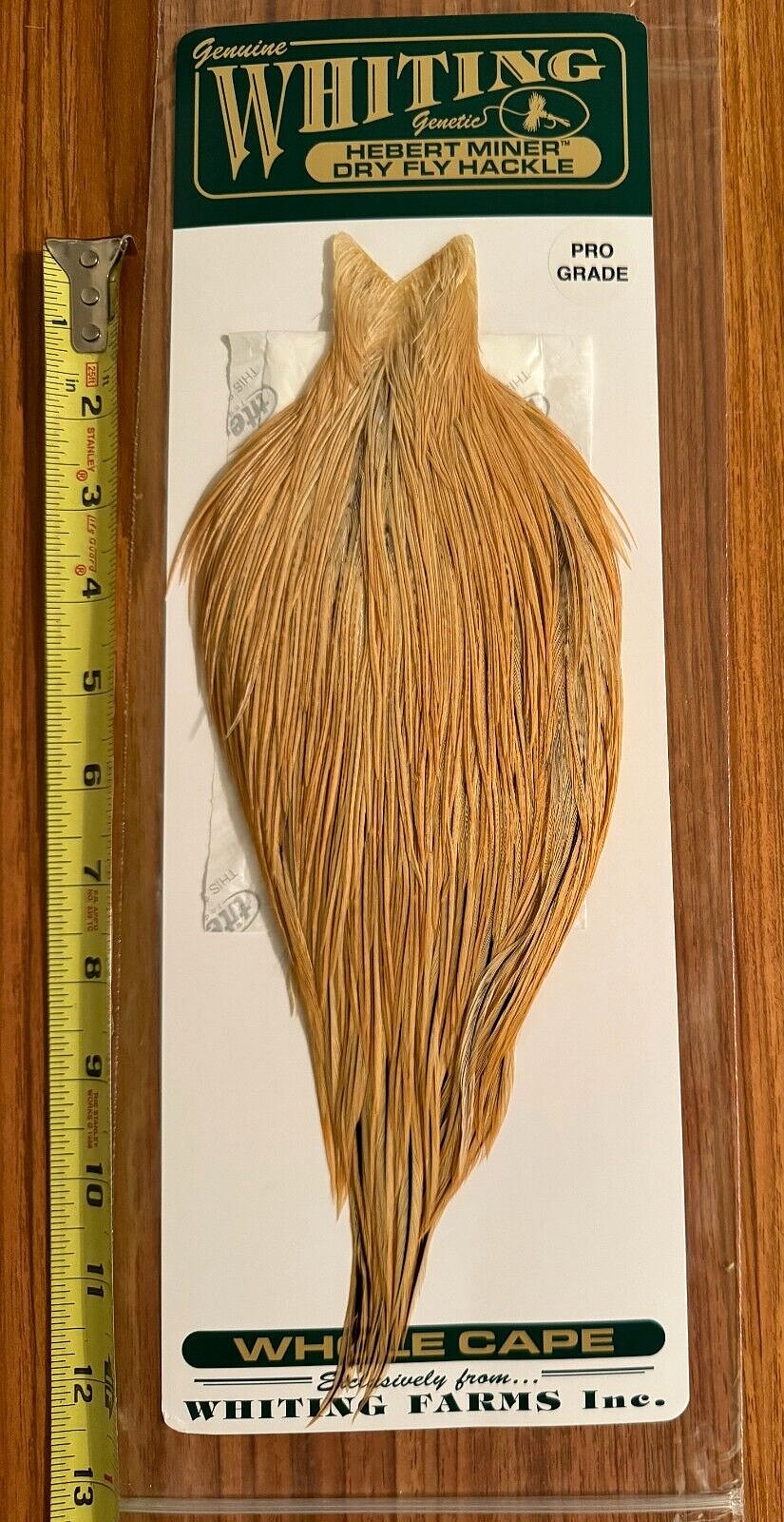 HEBERT Rooster Cape Pro Grade・Furnace Unique Variant - Whiting Hebert Rooster Cape | Pro Grade (#9