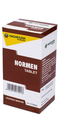 Nagarjuna Normen, 100 Tabs, Pack of 2, dysmenorrhoea, PMS, and Oligomenorrhea