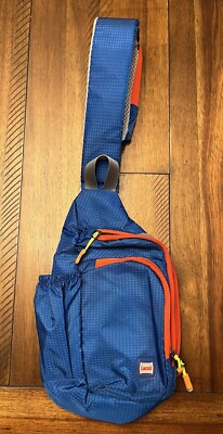 Lecxci Outdoor Chest Sling Bag Lightweight Waterproof Backpack Small Blue