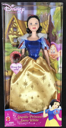 Disney Sparkle Princess Snow White Mattel G7936 with Ring