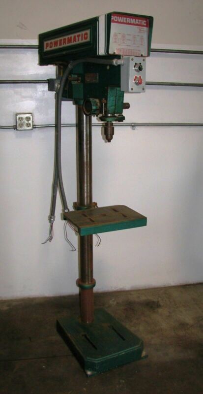 Powermatic 15" Floor Drill Press Model 1150A Made in USA 3 Phase 220V
