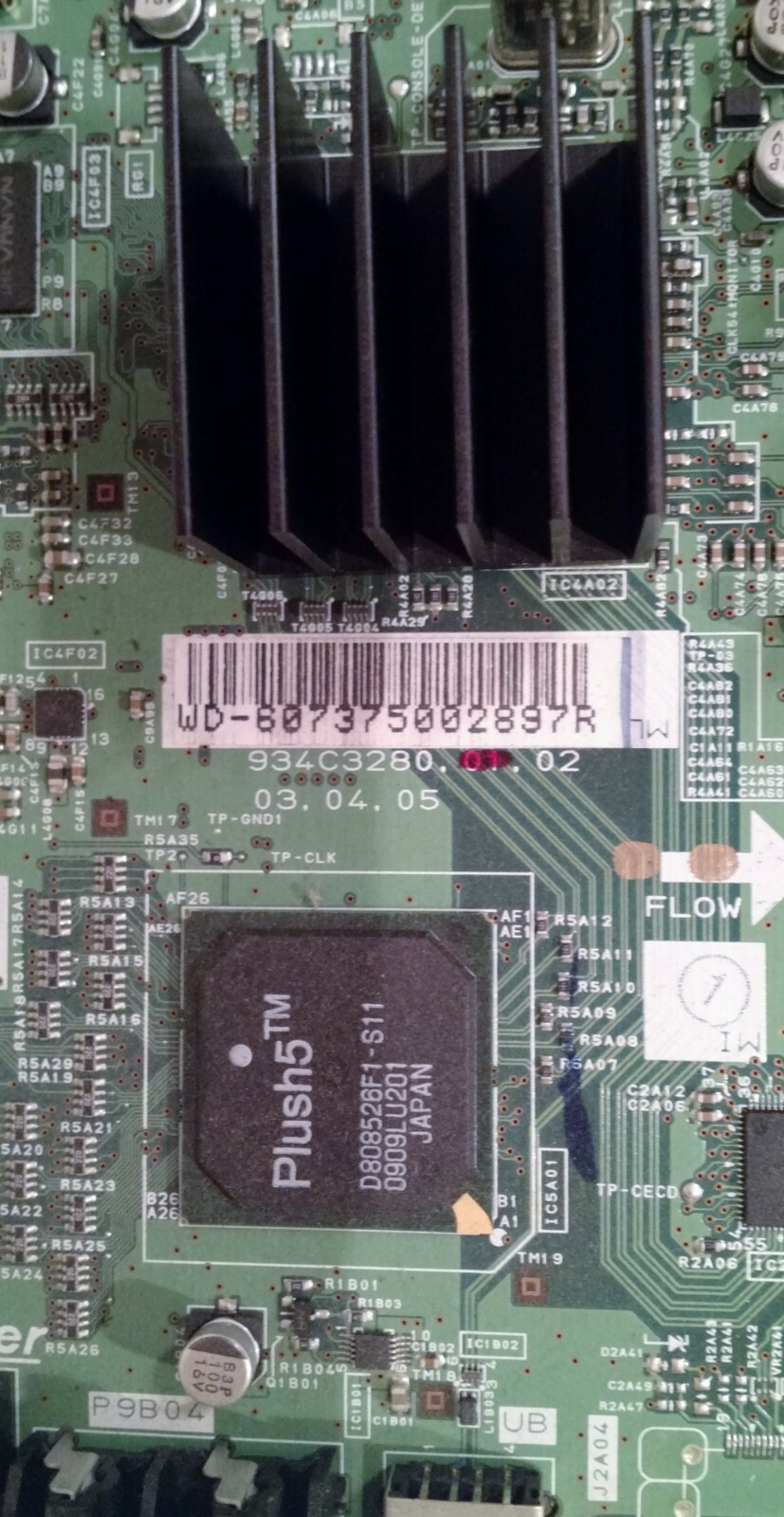 Mitsubishi WD-60737 Main Board  934C328001