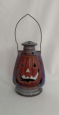 Halloween Pumpkin Lantern 10”H, 7”W, 5.5”D