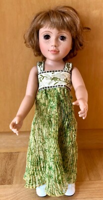 Just Pretend 1997 Laurel Stardust Wood Fairy 18'' Vinyl Doll