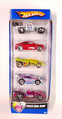 Hot Wheels 5 five pack 2006 Easter Eggs-treme 