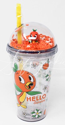 Walt Disney World United Kingdom Hello Sunshine Orange Bird Tumbler FoamBall Lid