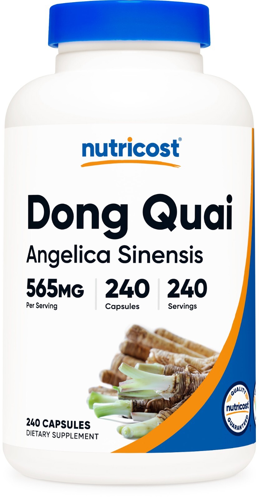 Nutricost Dong Quai 565 мг, 240 капсул (дудник китайский)