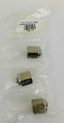 Lot of 3 Ham-Let Female Cap Fittings P-CF-1/4-E P=3904604