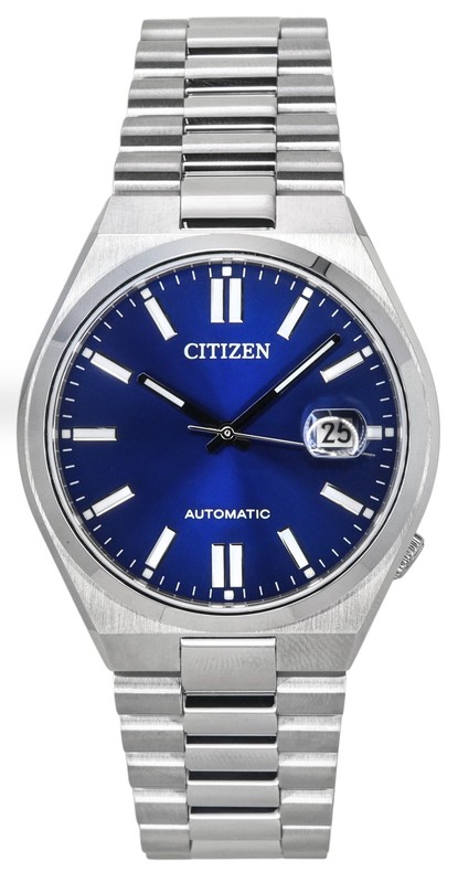 Citizen Tsuyosa Stainless Steel Blue Dial Automatic Nj0150-81l 50m Mens Watch