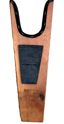 Justin Boots Wooden Boot Jack Boot Remover Authentic for Cowboy Boots Vintage