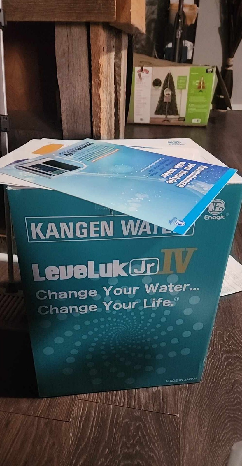 【新品未使用】エナジックLeveluk Jr IV TYH Enagic Kangen Water Leveluk JR IV Water Ionizer Machine