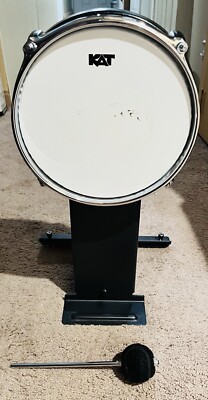 Electronic Bass Kick Drum (For Kat KT-4 Module) Works Great!! + Beater KAT  