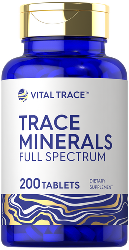 Минералы | 200 таблеток | Без ГМО и глютена | от Vital Trace