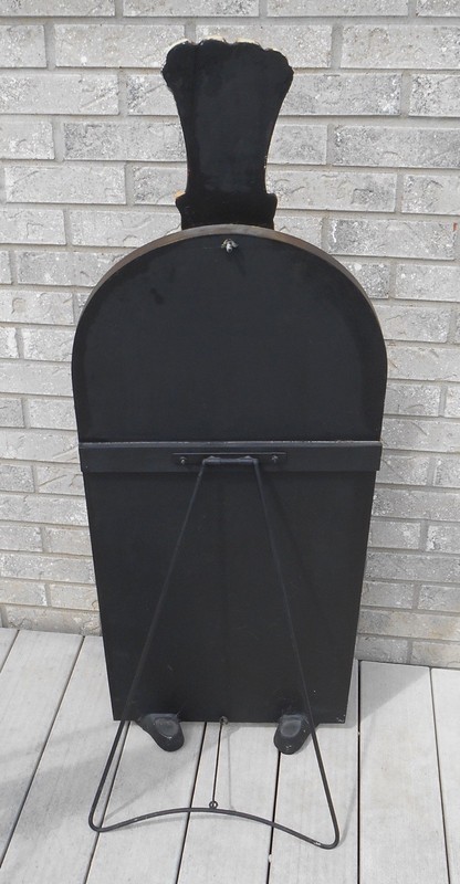 Antique/Vtg Menu of Day Sidewalk Sign/Sandwich/Restaurant Chalk Board 46 inches