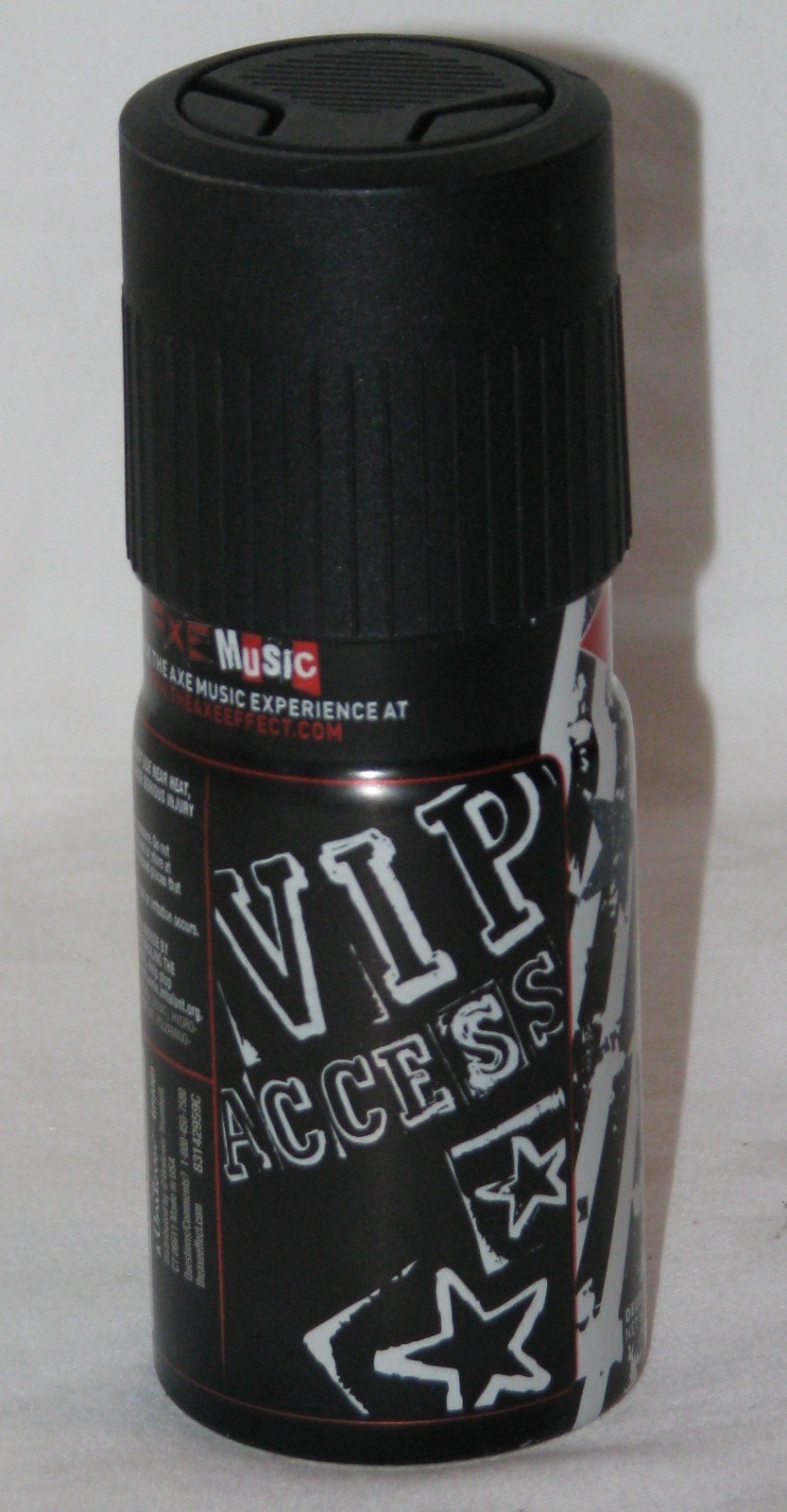 AXE MUSIC BODY SPRAY/DEODERANT 4 OZ. NEW