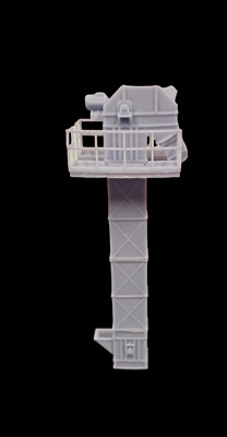1 Industrial Bucket Elevator Kit Ver. 1 (1:87th - H.O. Scale)