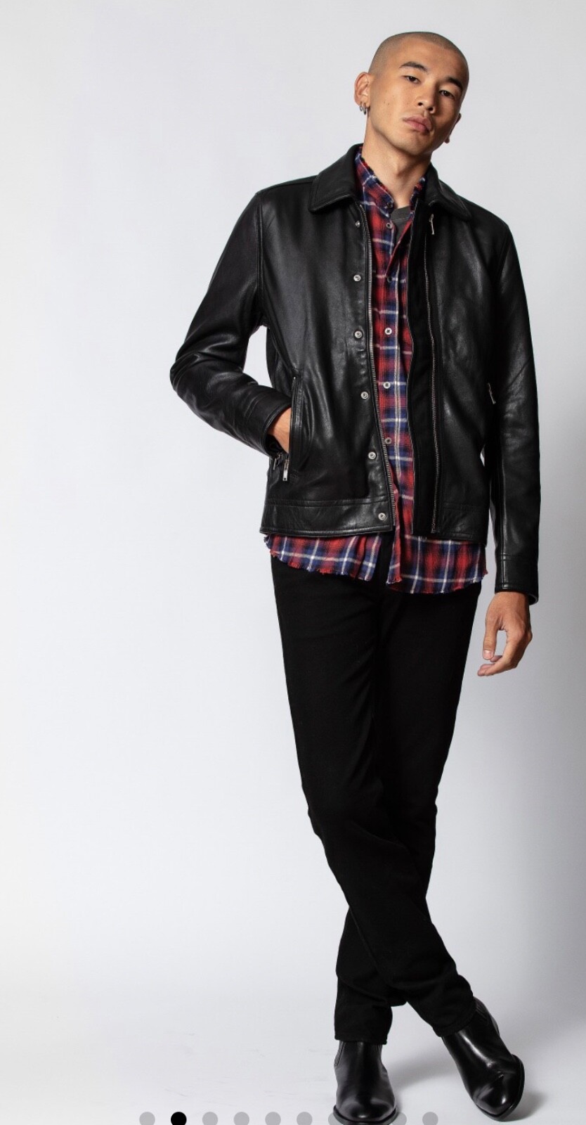 Zadig&Voltaire ラムレザー レザージャケット 36 S Zadig & Voltaire Liam Leather Jacket | FashionClap