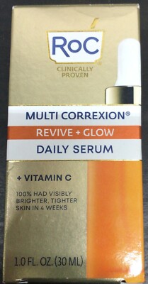 ROC Multi Correxion Revive Glow Daily Serum Vitamin C Brighter Tighter Skin (H2)