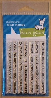 Lawn Fawn Stamps - Simply Summer Sentiments