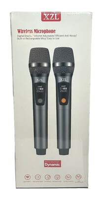 XZL Wireless Microphones, Rechargeable UHF Dynamic model U-G01, 80-100ft range