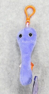 GIANT MICROBES-C. DIFF KEY CHAIN-Stuffed Plush Bacteria Infection Colitis Spores