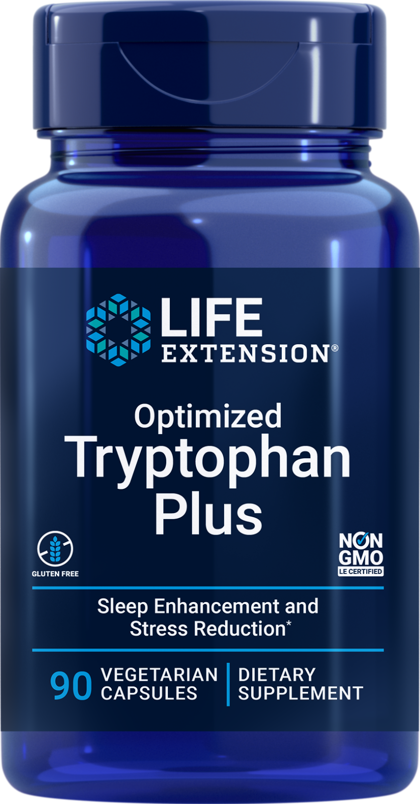 Life Extension Оптимизированный триптофан плюс 90 капсул L-триптофан 1000 мг/ниацинамид