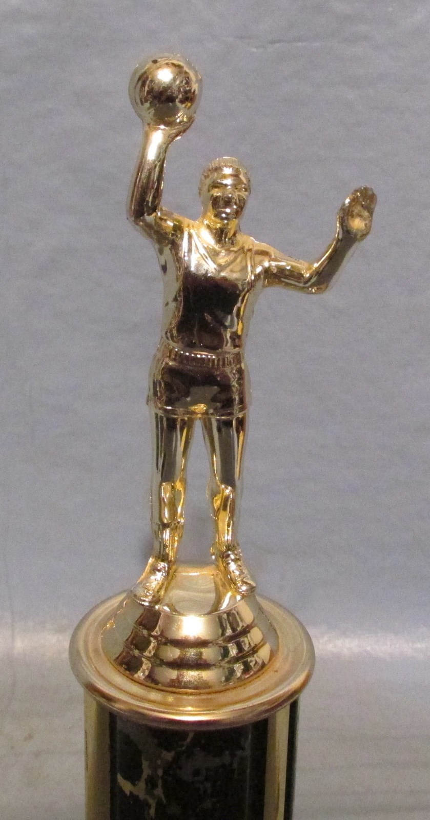 96 Plastic Basketball Trophy Man Cave Den Sports Bar Game Room Decor Team Sports