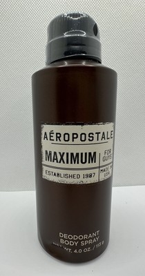 Aeropostale Maximum New York City Deodorant Spray 4 Oz  *Dent On Can*