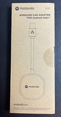 Motorola MA1 Wireless Car Adapter For Android Auto Sealed