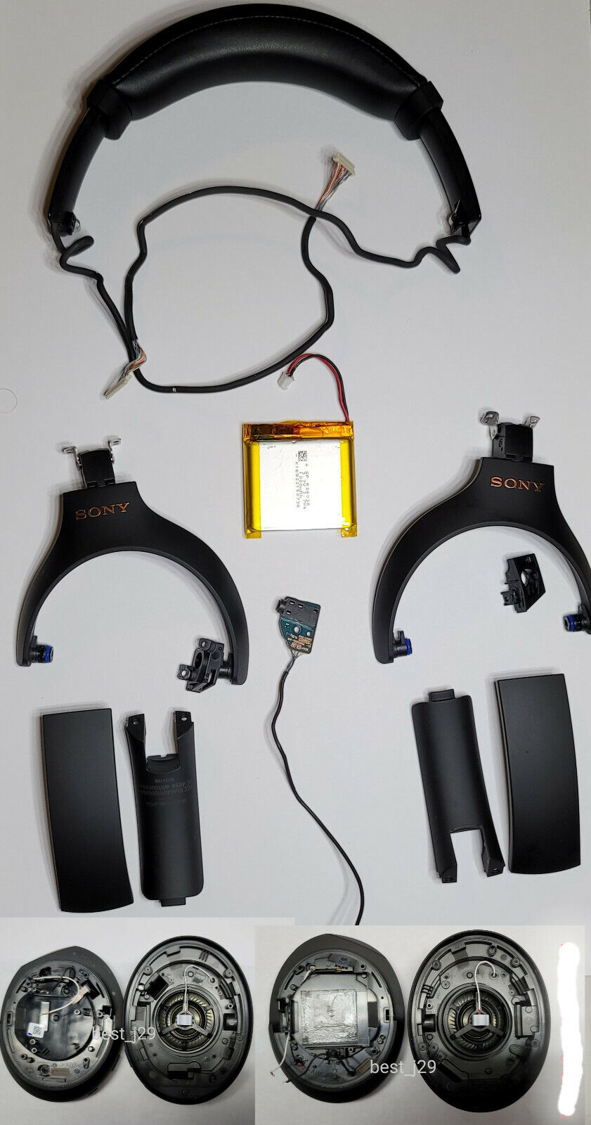Genuine OEM Original Sony WH-1000XM4, WH-1000XM4/B Genuine OEM Original Sony WH-1000XM4, WH-1000XM4/B