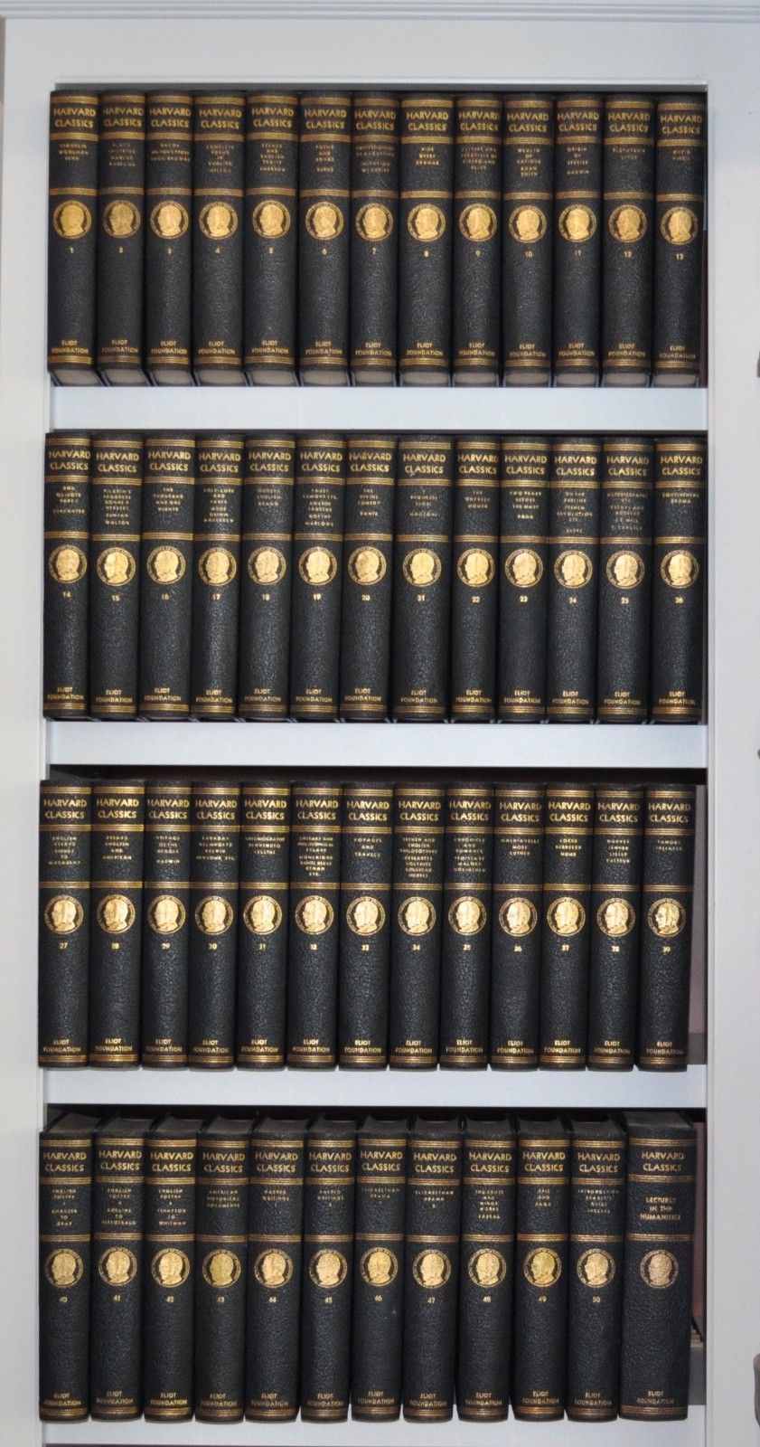 Harvard Classics 50 Volume + Supplements Set #684 | eBay Harvard Classics 50 Volume + Supplements Set #684 | eBay