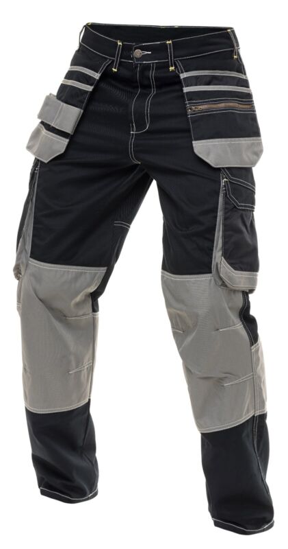 Men’s Cargo Trousers Heavy Duty Cordura Knee Reinforced Tactical Pants